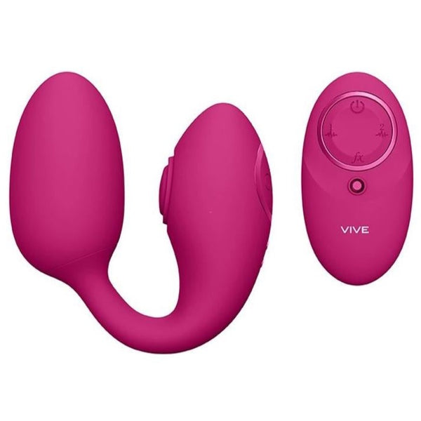 Shots America VIVE Aika Pulse Wave & Vibrating Love Egg with Remote Control - Extreme Toyz Singapore - https://extremetoyz.com.sg - Sex Toys and Lingerie Online Store