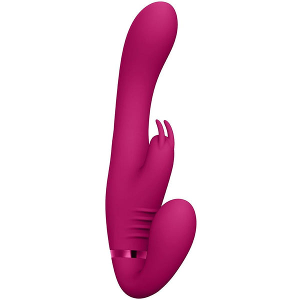 Shots America VIVE Suki Vibrating Strapless Strap-on Rechargeable Rabbit - Extreme Toyz Singapore - https://extremetoyz.com.sg - Sex Toys and Lingerie Online Store