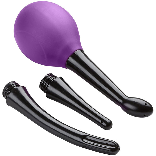 Cloud 9 Fresh + Deluxe Anal Soft Tip Enema Douche with 3 Soft Nozzle Tips - Extreme Toyz Singapore - https://extremetoyz.com.sg - Sex Toys and Lingerie Online Store