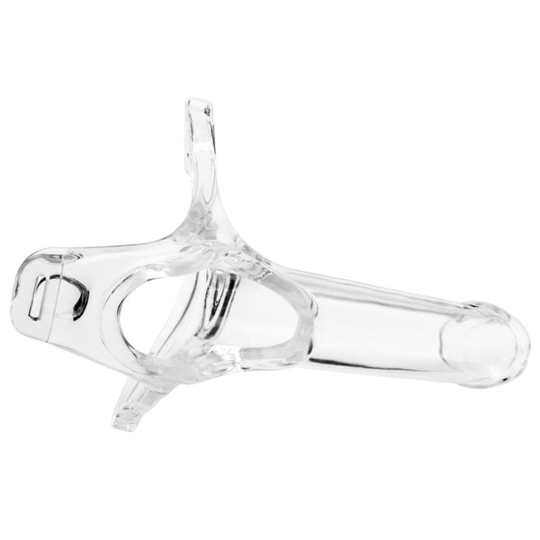 Perfect Fit Zoro Knight 6" Clear Strap On - Extreme Toyz Singapore - https://extremetoyz.com.sg - Sex Toys and Lingerie Online Store