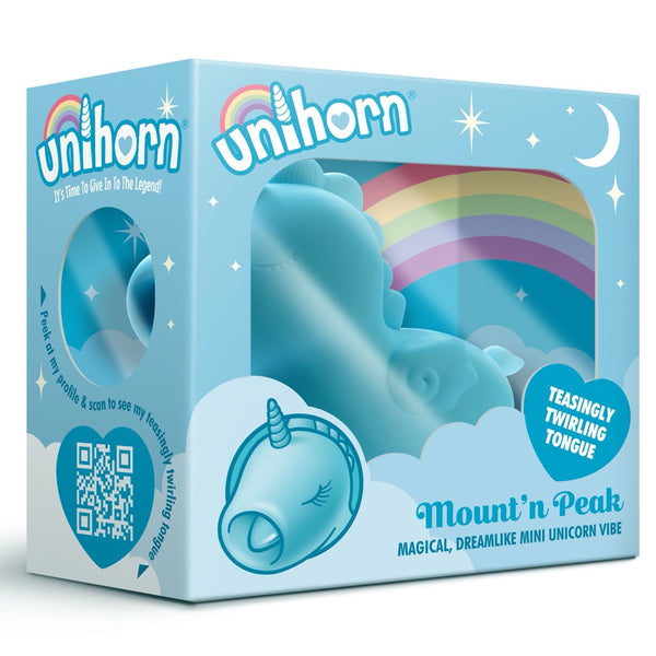 Unihorn Mount'n Peak Twirling Tongue Rechargeable Vibe - Extreme Toyz Singapore - https://extremetoyz.com.sg - Sex Toys and Lingerie Online Store