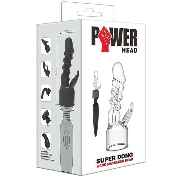 Rimba Power Head Super Dong Wand Attachment - Extreme Toyz Singapore - https://extremetoyz.com.sg - Sex Toys and Lingerie Online Store