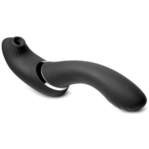 Inmi 7X Swivel Sucker 180 Rotating Rechargeable Silicone Suction Vibrator -  Extreme Toyz Singapore - https://extremetoyz.com.sg - Sex Toys and Lingerie Online Store