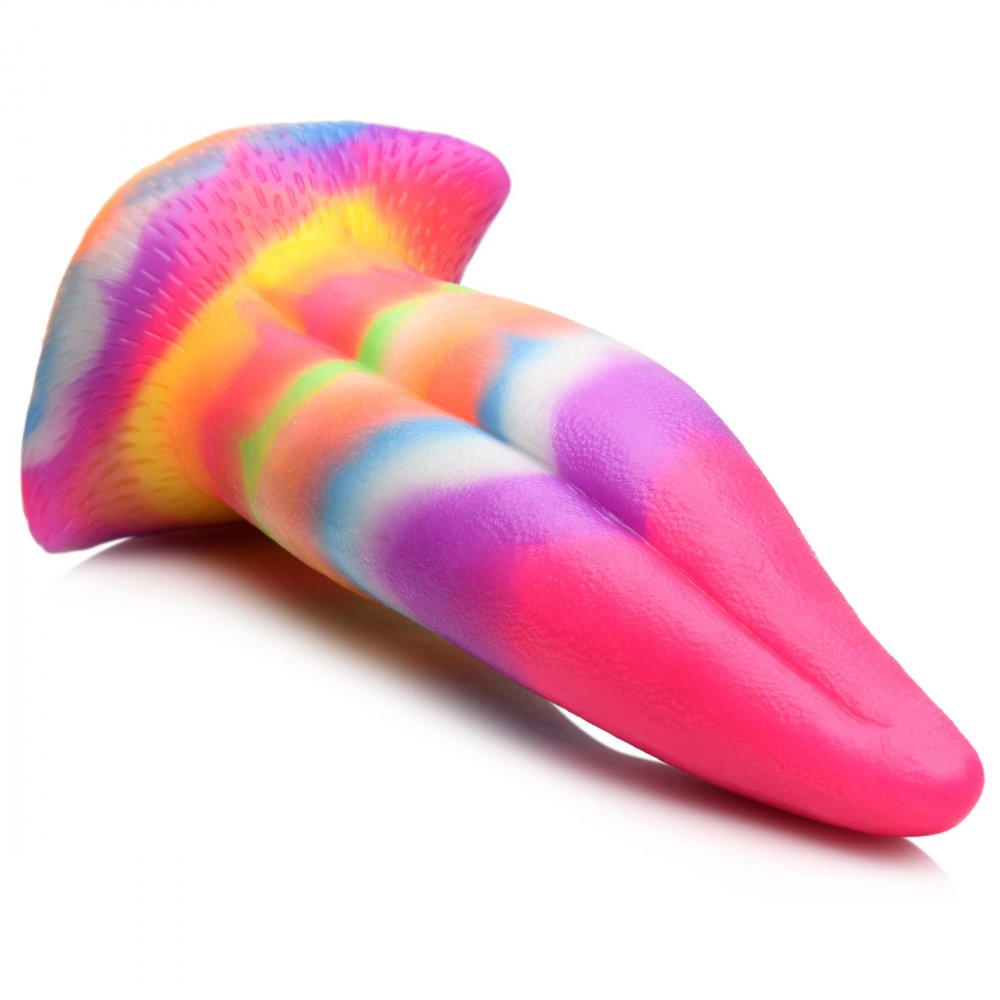 Unicorn Kiss Unicorn Tongue Glow-in-the-Dark Silicone Dildo – Extreme Toyz