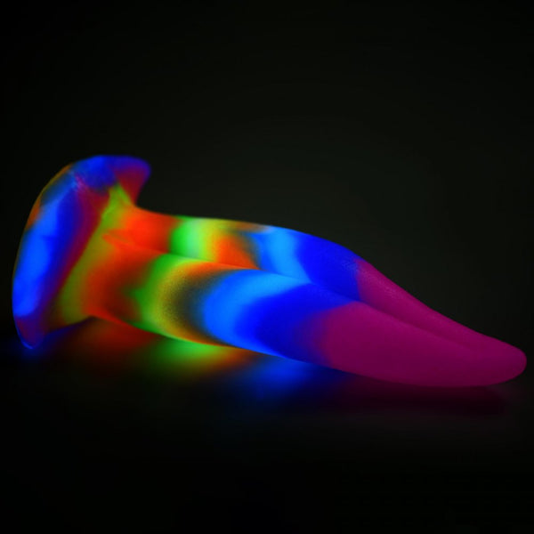 Creature Cocks Unicorn Kiss Unicorn Tongue Glow-in-the-Dark Silicone Dildo - Extreme Toyz Singapore - https://extremetoyz.com.sg - Sex Toys and Lingerie Online Store - Bondage Gear / Vibrators / Electrosex Toys / Wireless Remote Control Vibes / Sexy Lingerie and Role Play / BDSM / Dungeon Furnitures / Dildos and Strap Ons  / Anal and Prostate Massagers / Anal Douche and Cleaning Aide / Delay Sprays and Gels / Lubricants and more...