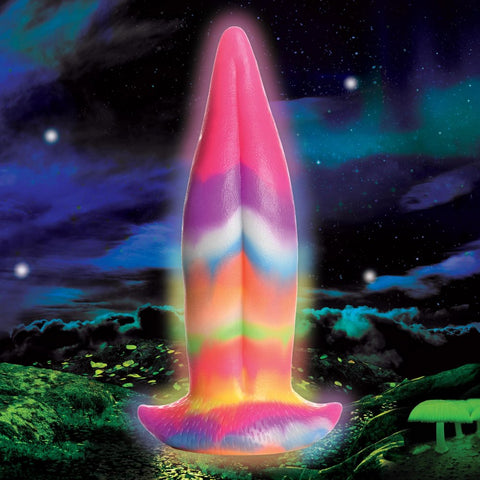 Creature Cocks Unicorn Kiss Unicorn Tongue Glow-in-the-Dark Silicone Dildo - Extreme Toyz Singapore - https://extremetoyz.com.sg - Sex Toys and Lingerie Online Store - Bondage Gear / Vibrators / Electrosex Toys / Wireless Remote Control Vibes / Sexy Lingerie and Role Play / BDSM / Dungeon Furnitures / Dildos and Strap Ons  / Anal and Prostate Massagers / Anal Douche and Cleaning Aide / Delay Sprays and Gels / Lubricants and more...
