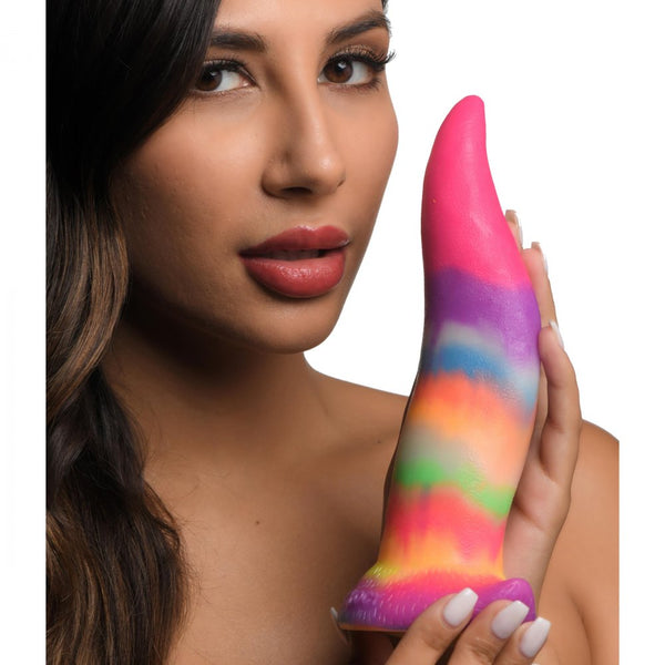 Creature Cocks Unicorn Kiss Unicorn Tongue Glow-in-the-Dark Silicone Dildo - Extreme Toyz Singapore - https://extremetoyz.com.sg - Sex Toys and Lingerie Online Store - Bondage Gear / Vibrators / Electrosex Toys / Wireless Remote Control Vibes / Sexy Lingerie and Role Play / BDSM / Dungeon Furnitures / Dildos and Strap Ons  / Anal and Prostate Massagers / Anal Douche and Cleaning Aide / Delay Sprays and Gels / Lubricants and more...