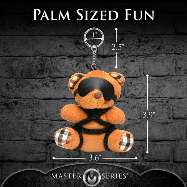 Master Series ShiBeari Teddy Bear Keychain - Extreme Toyz Singapore - https://extremetoyz.com.sg - Sex Toys and Lingerie Online Store