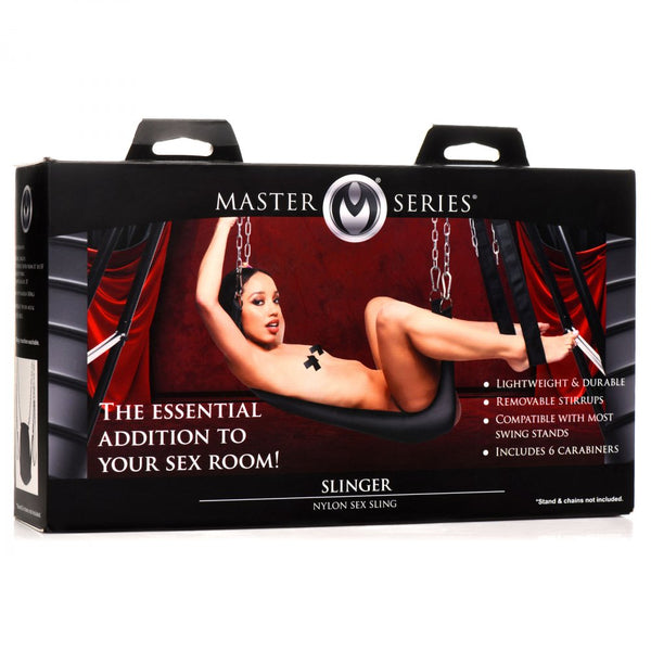 Master Series Nylon Sex Sling - Extreme Toyz Singapore - https://extremetoyz.com.sg - Sex Toys and Lingerie Online Store