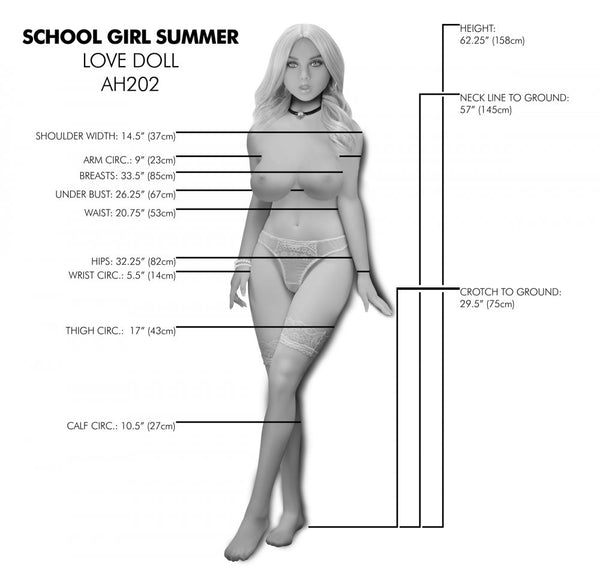 NextGen Dolls School Girl Summer Love Doll - Extreme Toyz Singapore - https://extremetoyz.com.sg - Sex Toys and Lingerie Online Store
