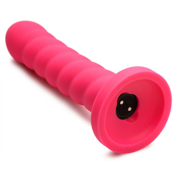 Curve Novelties Gossip 21X Soft Swirl Silicone Rechargeable Vibrator with Control (2 Colours Available) - Extreme Toyz Singapore - https://extremetoyz.com.sg - Sex Toys and Lingerie Online Store