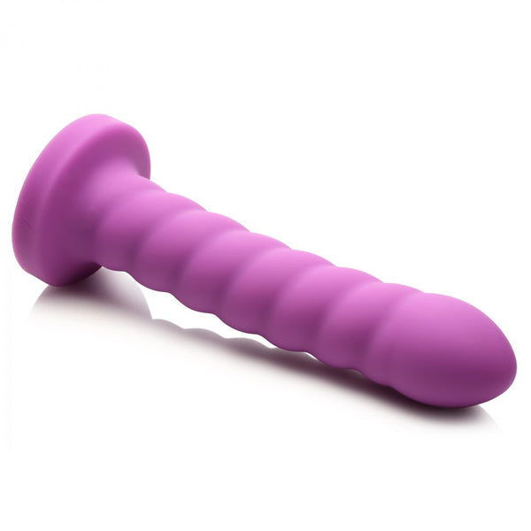 Curve Novelties Gossip 21X Soft Swirl Silicone Rechargeable Vibrator with Control (2 Colours Available) - Extreme Toyz Singapore - https://extremetoyz.com.sg - Sex Toys and Lingerie Online Store