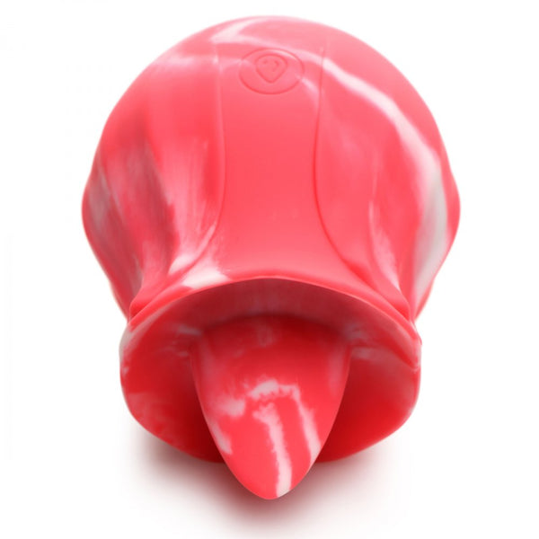 Curve Novelties Gossip 10X Cum Into Bloom Pink Twirl Licking Rose Rechargeable Clitoral Vibrator -     Extreme Toyz Singapore - https://extremetoyz.com.sg - Sex Toys and Lingerie Online Store